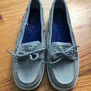 NEW Gray Sperry top siders